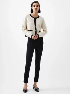 French Connection Jumpers & Cardigans-Vhari Recycled Contrast Cardigan