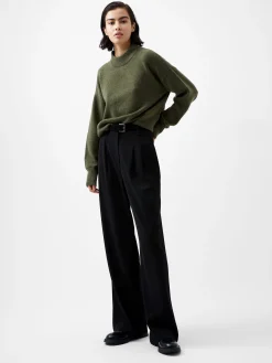 French Connection Jumpers & Cardigans-Vhari Recycled Grown On Neck Jumper