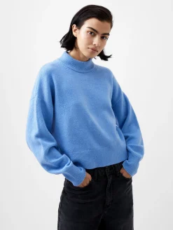 French Connection Jumpers & Cardigans-Vhari Recycled Grown On Neck Jumper