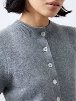 French Connection Jumpers & Cardigans-Vhari Recycled Puff Sleeve Cardigan