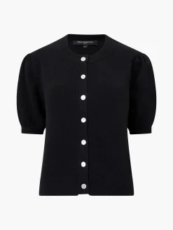 French Connection Jumpers & Cardigans-Vhari Recycled Puff Sleeve Cardigan