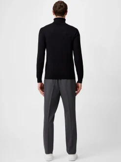 French Connection Knitwear-Viscose Blend Turtle Neck Jumper