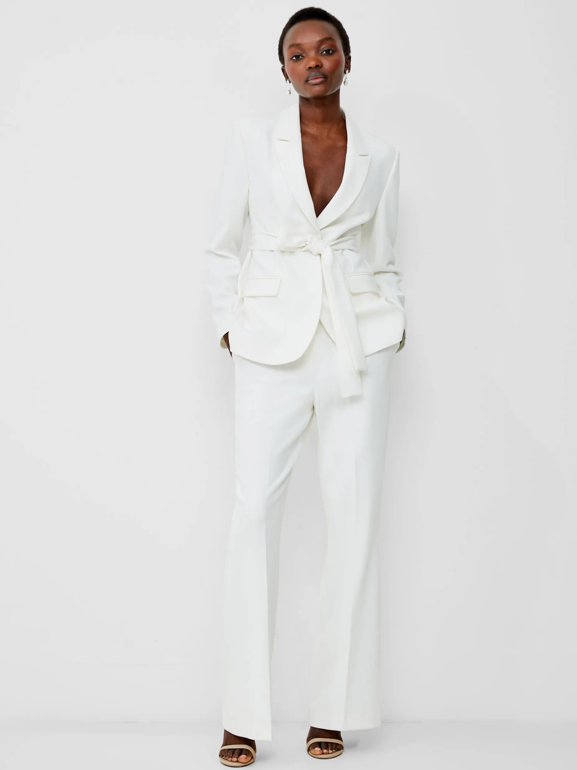 Women French Connection Co-Ords|Suits-Whisper Belted Blazer