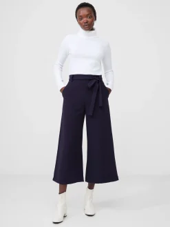 French Connection Trousers-Whisper Belted Culottes