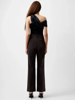 Women French Connection Trousers|Co-Ords-Whisper Front Split Trousers