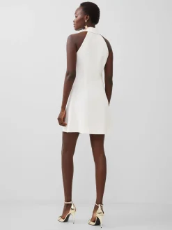 French Connection Party Dresses-Whisper Halter Blazer Mini Dress