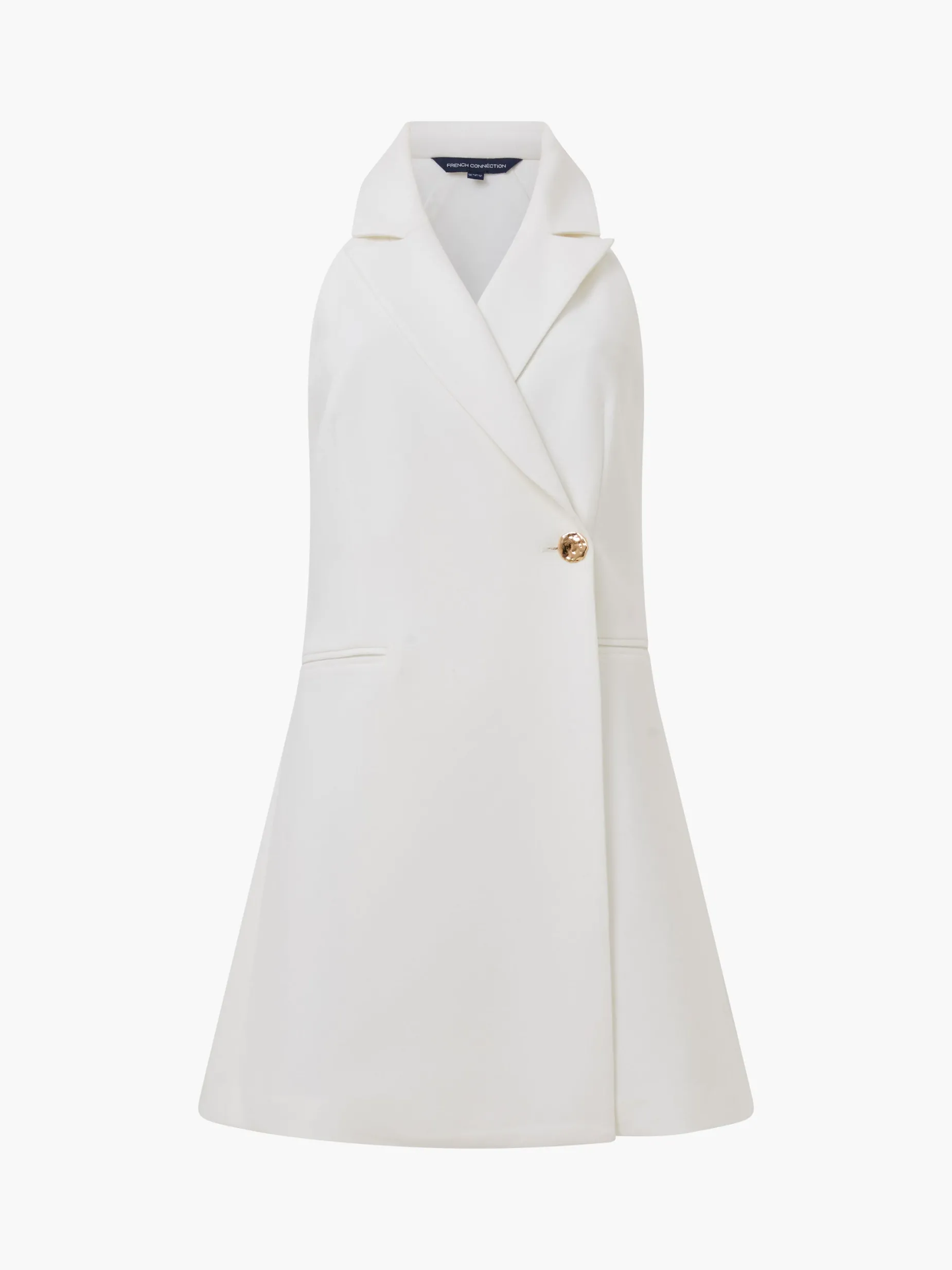 French Connection Party Dresses-Whisper Halter Blazer Mini Dress