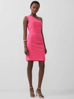 French Connection Party Dresses-Whisper One Shoulder Mini Dress