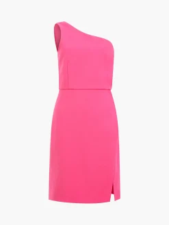 French Connection Party Dresses-Whisper One Shoulder Mini Dress