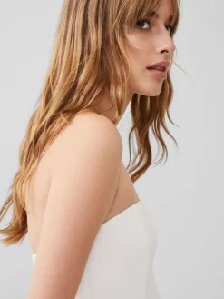 French Connection Co-Ords-Whisper Strapless Peplum Top