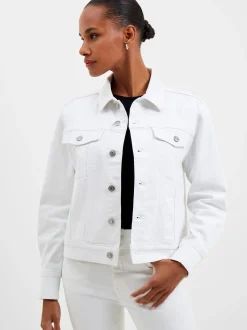 French Connection Co-Ords-Denim Stretch Trucker Jacket