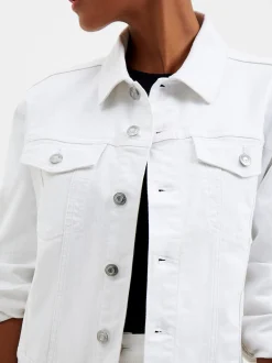 French Connection Co-Ords-Denim Stretch Trucker Jacket