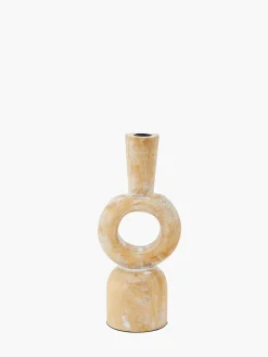 French Connection Home Accessories|Christmas Home Decor-Wooden Candle Holder