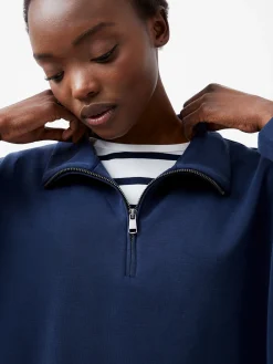 French Connection Jumpers & Cardigans|Co-Ords-Wren Half Zip Sweater