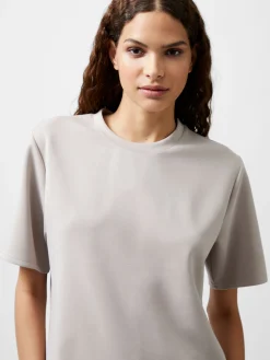 French Connection Tops|Co-Ords-Wren Short Sleeve Pinched T-Shirt