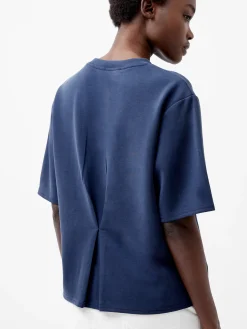French Connection Tops-Wren Short Sleeve Pinched T-Shirt