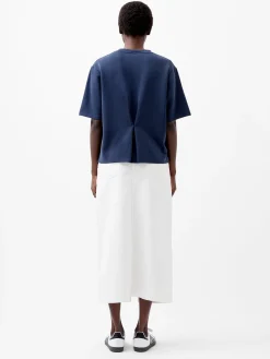 French Connection Tops-Wren Short Sleeve Pinched T-Shirt