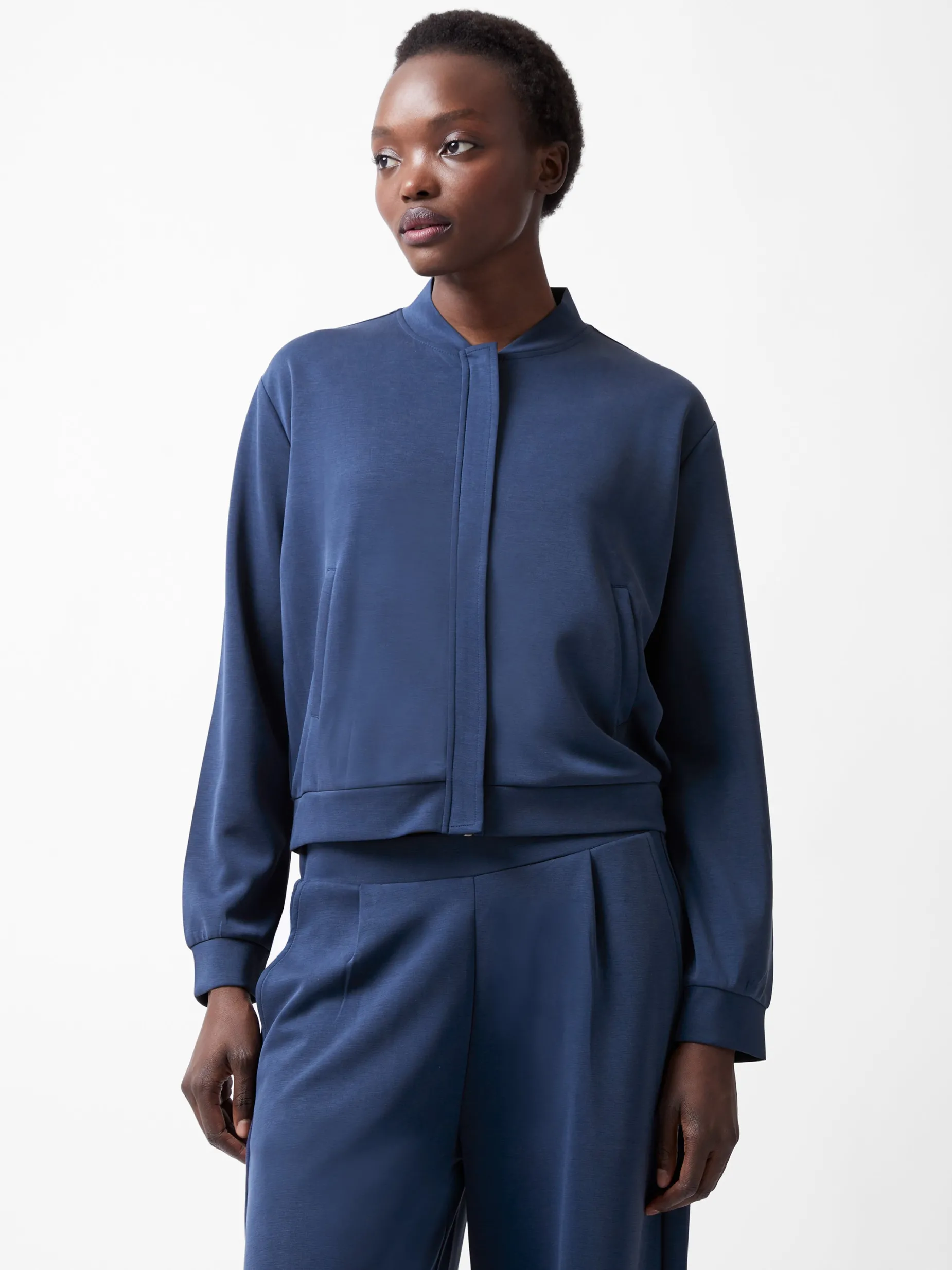 French Connection Coats & Jackets|Co-Ords-Wren Zip Through Bomber Jacket